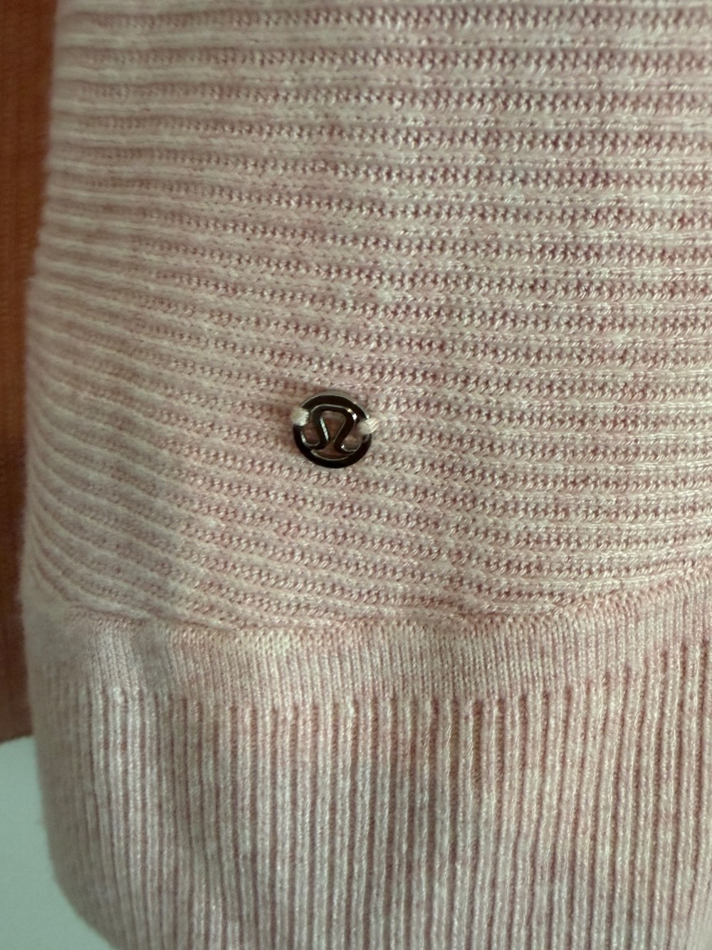 Lululemon Blush Pink Cashmere Blend Hooded Open Cardigan |‎ Size 6 - Picture 7 of 13